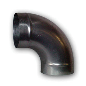Die Stamped GSP9012-1 2-Piece Short Radius Elbow, 12 in x 12 in, 90 deg, 12 in Bend Radius, 22 ga Gauge