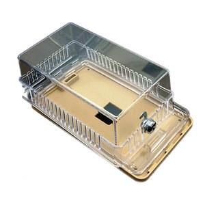 DiversiTech® 585-TG Thermostat Guard With (2) Bases, 8-1/4 in H, 4-1/2 in W, 3-1/4 in D, Plastic