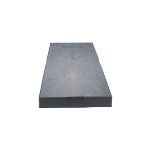 DiversiTech® E Lite® EL1838-3 Equipment Pad, 1000 lb Load, 3 in H, 38 in W, 18 in D, Polypropylene, Gray