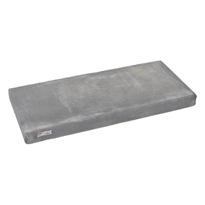 DiversiTech® UltraLite® UC1636-3 Equipment Pad, 368 lb Load, 36 in H, 16 in W, 3 in D, Concrete Composite, Gray
