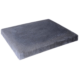 DiversiTech® UltraLite® UC3030-3 Equipment Pad, 432 lb Load, 30 in H, 30 in W, 3 in D, Concrete Composite, Gray
