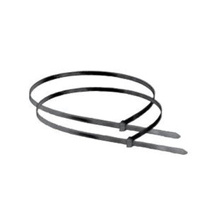 Duro Dyne® Mini DYN-O-TIE® 006253 Tie, Nylon, 1.97 in Max Bundle Dia, UV Resistant: Yes, Black, 8 in L