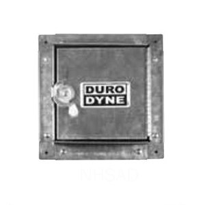 Duro Dyne® NHSAD Series 007050 Hinged Self-Stick Access Door, Access Door, 14 in H, 14 in W, Square, Steel, 24 ga Gauge