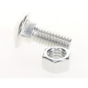Duro Dyne® DYN-O-MATE® 021060 Nut and Bolt Set, 3/8 in Dia, Steel, For Use With: Threaded Rods