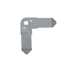 Duro Dyne® DYN-O-MATE® 021094 J-Speed Corner, Steel, 12 ga Gauge, 4.2 in L, 4.2 in W