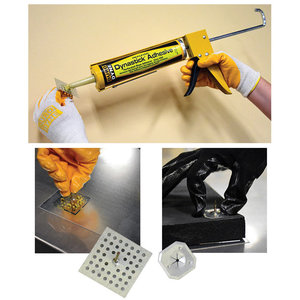 Duro Dyne® SAH DYNASTICK® 026040 Self-Adhesive Insulation Hanger With Washer, For Pipe Size: 1-3/4 in, Steel, 2 in L
