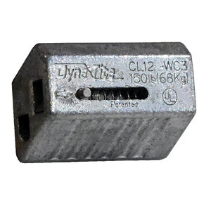 Duro Dyne® DYNA-TITE 031114 Cable Lock, 25 to 150 lb Load, For Use With: WC3 Wire Ropes