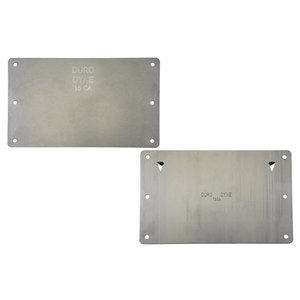 Duro Dyne® BOCA 070047 Self-Nailing Safety Plate, Steel, Galvanized, 8 in L