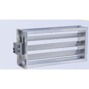 EWC® ULTRA-ZONE® ND Series 10X16ND Zone Damper, Rectangular Duct, 24 V, Motorized: Yes, 10 in L, 16 in W, Aluminum