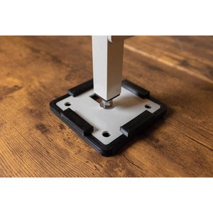 Everstand® ES18 Universal Stand, 500 lb Load, Aluminum/Stainless Steel, 18 in L, 39 in W, 27 in D, Powder-Coated