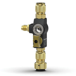Fieldpiece VC1G Valve Core Removal Tool With Single Valve, 1/4 x 1/4 in x Female x Male, 5.06 in H, 2 in W, 1-1/2 in D