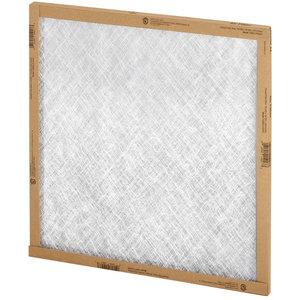 Flanders® EZ Flow II 10055.011425 Throwaway Air Panel Filter, Disposable Filter, 1 MERV, 14 in L, 25 in W, 1 in Thick