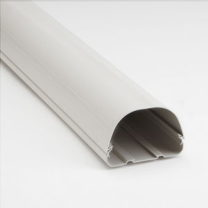 Fortress® 84104 Duct, White, PVC, 4-1/2 in, 90 in L, 4-5/8 in W, 3-1/4 in H