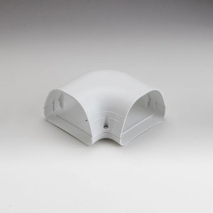 Fortress® 84111 90 deg Flat Elbow, White, PVC, 4-1/2 in, 6-1/4 in L, 6-1/2 in W, 3-1/2 in H