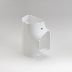 Fortress® 84115 Tee, White, PVC, 4-1/2 in, 7-3/4 in L, 6-1/2 in W, 3-1/2 in H