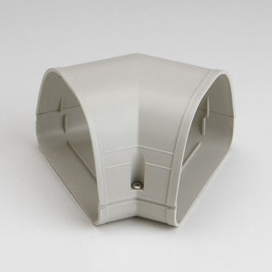 Fortress® 84132 45 deg Flat Elbow, Ivory, PVC, 4-1/2 in, 6-1/2 in L, 6-1/2 in W, 3-1/2 in H