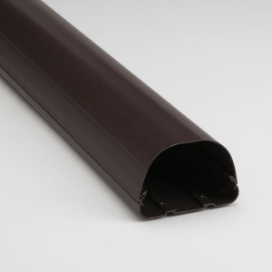 Fortress® 84164 Duct, Brown, PVC, 4-1/2 in, 90 in L, 4-5/8 in W, 3-1/4 in H