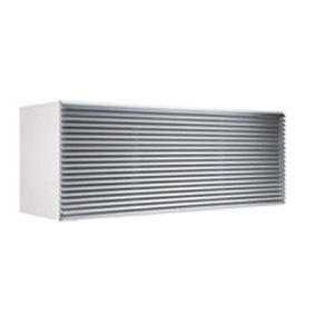 Friedrich® PXAA Outdoor Architectural Grille, Aluminum, Clear Anodized