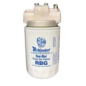 General Filters Gar-Ber 1602 Spin-On Fuel Oil Filter, 3/8 in, NPT, Aluminum, 15 psi Max Working Pressure