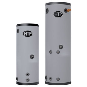 HTP SUPERSTOR SSU-80 Residential Indirect Water Heater With Control, 80 gal, 23-1/4 in Dia, 1-1/4 in Vent, 72 in H