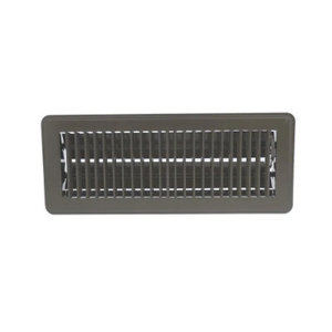 Hart & Cooley® 421 Series 010711 Floor Register, For Duct Size: 2 x 10 in, Floor Installation/Mounting, Steel, 85 cfm