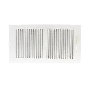 Hart & Cooley® 661 Series 010823 Register, For Duct Size: 12 x 6 in, Ceiling, Sidewall Installation/Mounting, Steel