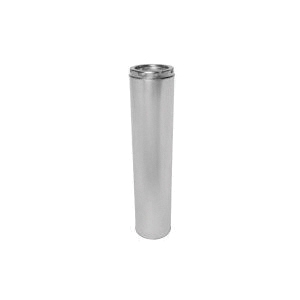 Hart & Cooley® TLC Series 502051 Chimney Length, 6 in, 6 in L, 8 in OD, Stainless Steel