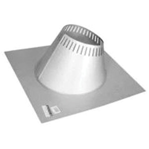 Hart & Cooley® TLCF6 Series 502154 Adjustable Roof Flashing Assembly With Storm Collar, 8 in, Galvalume, 27-1/2 in L