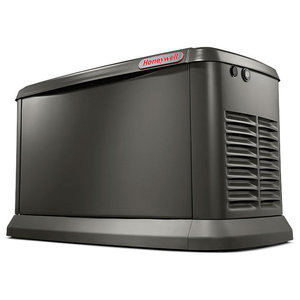 Honeywell 7180 Air Cooled Home Standby Generator With Free Mobile Link, 240 V, 54.2 A, 13 kW, 60 Hz, 1 ph, 65 dB