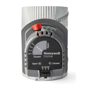 Honeywell Home TrueZONE® ARD Series ARD12TZ/U Automatic Zone Damper, Round Duct, 12 in Dia, 24 V, Spring Open Return