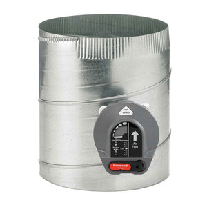 Honeywell Home TrueZONE® CPRD10/U Constant Pressure Regulating Bypass Damper, Round Duct, For Duct Size: 10 in