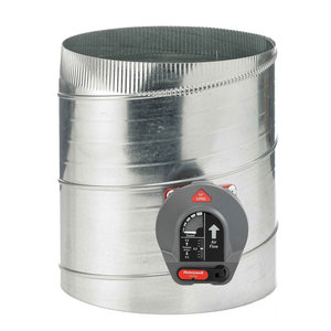 Honeywell Home TrueZONE® CPRD12/U Constant Pressure Regulating Bypass Damper, Round Duct, For Duct Size: 12 in