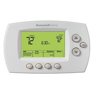 Honeywell Home FocusPRO® 6000 TH6320R1004/U Programmable Wireless Thermostat, 240/208 V, 3H/2C-Stage, 5 % Humidity