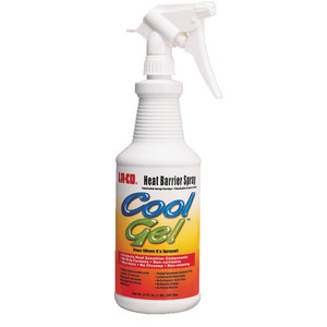 JB Industries Cool Gel™ 11509 Heat Barrier Spray, Liquid, 1 qt, Spray Bottle, Clear