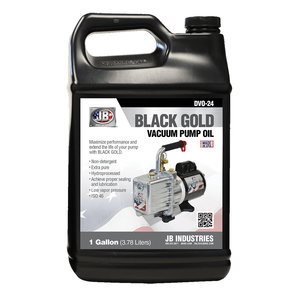JB Industries BLACK GOLD DVO-24 Vacuum Pump Oil, 1 gal