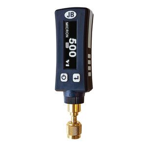 JB Industries CLIMATE CLASS DV-22W Wireless Digital Vacuum Gauge, 10 um Vacuum, +/-1 % Accuracy, 1 um Resolution, 1/4 in
