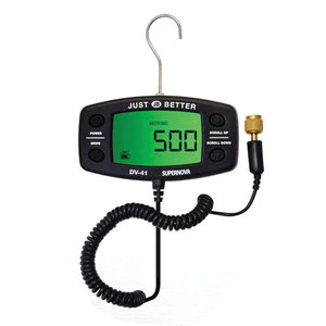 JB Industries SUPERNOVA® DV-41 Digital Vacuum Gauge, 10 to 100000 um Vacuum, 1/4 in x SAE Flared, Battery