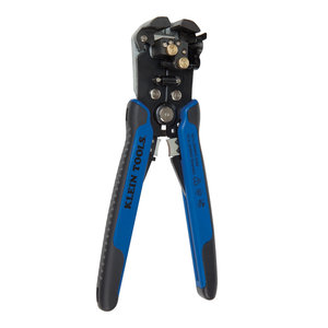 KLEIN TOOLS® 11061 Self-Adjusting Wire Stripper and Cutter, Steel, 5.92 in L Handle, 8-1/4 in L, 3.65 in W, 1.17 in D