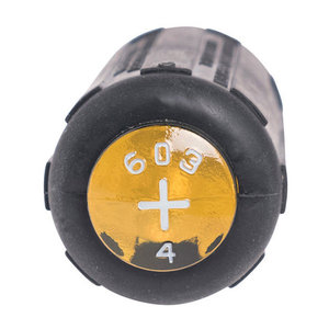 KLEIN TOOLS® 603-4 Screwdriver, #2 Bit, 1-Piece, Magnetic: No, 4 in L Shaft, 8-1/4 in L, Steel, Black/Yellow Handle