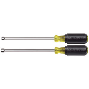 KLEIN TOOLS® 646M Nut Driver Set, 2-Piece, SAE, 9-3/4 in L