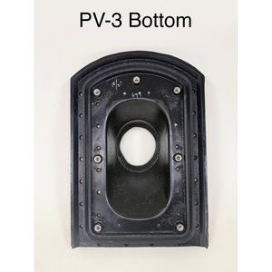 Kozy Kollar PV-3 Roof Flashing Kit, For Pipe Size: 3 in, EPDM, 11 in L Base, 8 in W Base, 2-1/2 in H