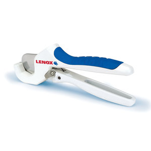 LENOX® 12122S2 Tubing Cutter, Applicable Materials: Plastic, 1-5/16 in Max Pipe, 1 in Minimum Pipe, Steel Blade