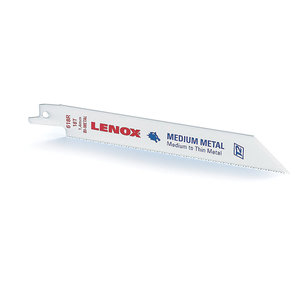 LENOX® 20580810R Reciprocating Blade, 0.05 in Thick, 10 TPI, Bi-Metal, 8 in L, 3/4 in W