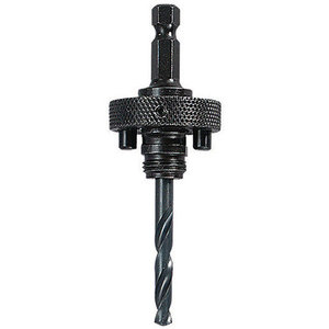 LENOX® 1779801 Hole Saw Arbor, Steel, Applicable Materials: Metal, Wood, 2L (1-1/4 to 6 in) Arbor, Hex Shank