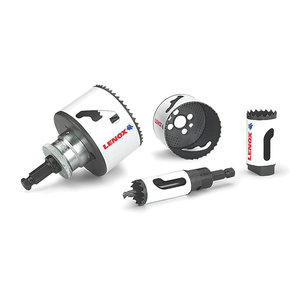 LENOX® 3009696L Hole Saw, 6 in Dia, 4/5 TPI, Bi-Metal, 2L, 3L, 6L, 7L Arbor, 1-1/2 in D Cutting