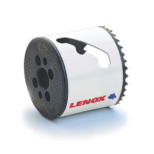 LENOX® 3004040L Hole Saw, 2-1/2 in Dia, 4/5 TPI, Bi-Metal, 2L, 3L, 6L, 7L Arbor, 1-7/8 in D Cutting