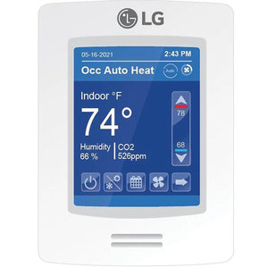 LG HVAC MultiSITE PREMTBVC2 Remote Controller, 12 V, 4.72 in H, 3.39 in W, 1.06 in D
