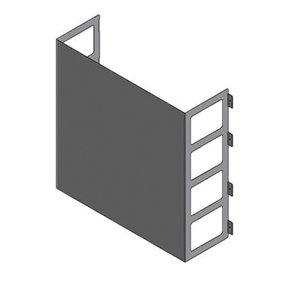 LG HVAC ZLABGP02A Low Ambient Wind Baffle Kit, Soft Dove Gray, 23-5/8 in L, 23-5/8 in W, 7-15/16 in D