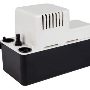 Little GIANT® VCMA-15 Series 554401 Condensate Pump, 115 V, 1 ph, 1.08 gpm, 15 ft Max Head, 0.5 gal Tank, 1 A, 60 W