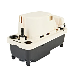 Little GIANT® VCMA-Pro Series 554631 Condensate Pump, 230 V, 1 ph, 1.33 gpm, 20 ft Max Head, 0.625 gal Tank, 3-Inlet